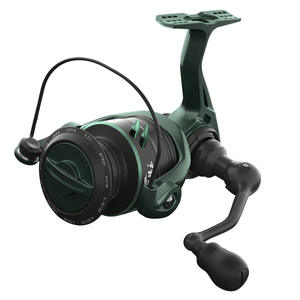 Carrete de pesca giratorio Trio, carrete de metal para mano derecha, relación de engranajes 5.2:1, carrete de lanzamiento largo para pesca con señuelos artificiales. - Product Image 1