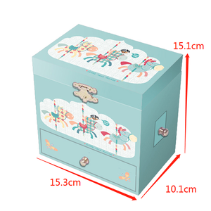 Яркая фабрика, балерина, музыкальная шкатулка, Рождественский подарок с боковыми ящиками - Product Image 5