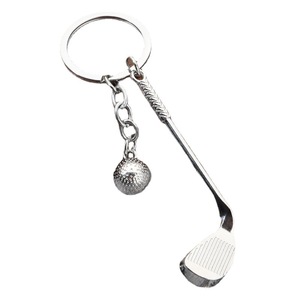 Llavero <span class=keywords><strong>de</strong></span> bola <span class=keywords><strong>de</strong></span> <span class=keywords><strong>golf</strong></span> al por mayor, colgante metálico deportivo, amuleto para bolso, regalo al por mayor para hombres y mujeres - Product Image 5