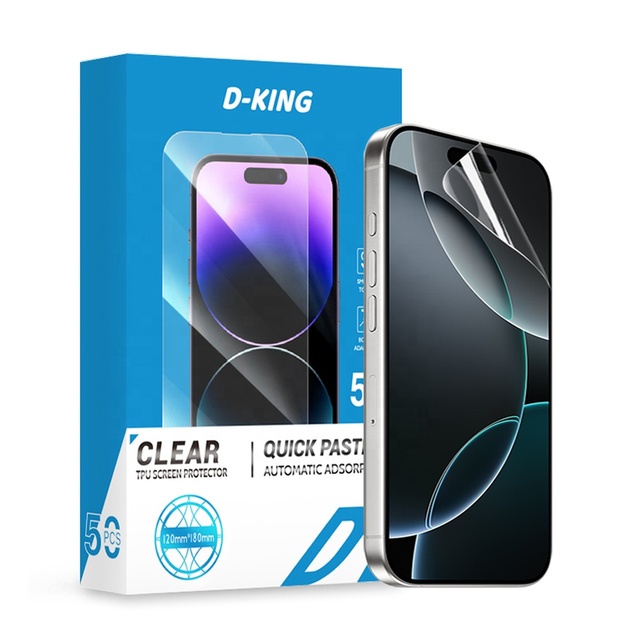 Wholesale Hydrogel Screen Protector Film for Samsung Galaxy Z S C S25+ S24+ Ultra Edge iPhone 17 16 15 14 13 12 Air Plus Pro Max