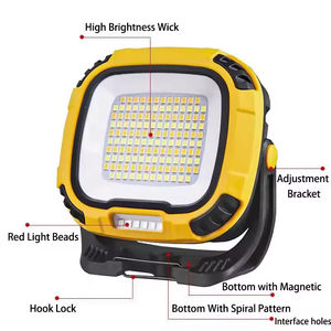 Outdoor Waterproof IP55 Portable <b>LED</b> Spotlight <b>Magnetic</b> Lantern Strong <b>Light</b> Flashlight Camping Emergency Rechargeable Work Lamp - Product Image 6