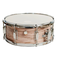 Tambour de marche avec sangle de transport et baguettes |   Tambour de parade à finition grain de bois pour débutants et vente en gros pour les groupes musicaux