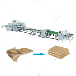 Macchina automatica della pressa a caldo del laminato del ciclo breve del pannello truciolare del MDF della pressa a caldo dell'impiallacciatura per la linea di laminazione