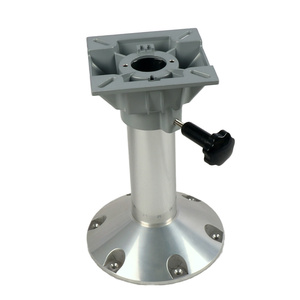 Base de siège de <span class=keywords><strong>bateau</strong></span> marin en aluminium réglable en hauteur avec pivotants - Product Image 3