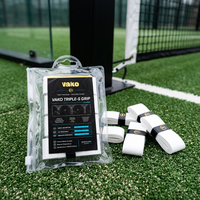 Bande de poignée OEM personnalisée super adhérente, absorbant la transpiration et antidérapante pour raquettes de padel, tennis et pickleball – Qualité professionnelle supérieure