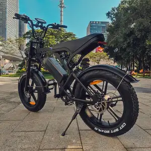 2023 Comprar bicicleta eléctrica rápida Mountain Fatbike Bicicleta eléctrica 250w Fat Tire Ebike Motocicletas Electro Bike Precio