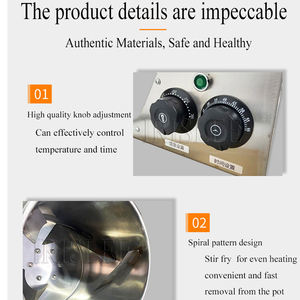 Máquina Multifuncional para Tostar Granos de Café, Tostador de Nueces, Castañas, Cacahuetes, Semillas, Nueces, Máquina para Hornear - Product Image 4