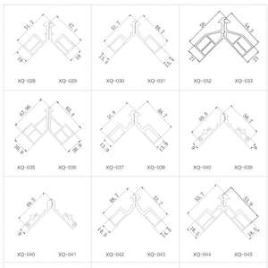 Design moderno All-in-One Middle Column Alumínio <span class=keywords><strong>Corner</strong></span> <span class=keywords><strong>Joint</strong></span> Active <span class=keywords><strong>Angle</strong></span> Code a preço de fábrica competitivo - Product Image 4