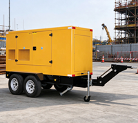 Générateur diesel mobile 120 kW 150 kW 180 kW 200 kVA 220 kVA, générateurs diesel silencieux Comler d'origine, alimentation de secours extérieure