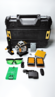 Niveau laser vert 4D 16 lignes 360° à télécommande, auto-nivelant, outil laser croisé haute précision pour la construction - Vente chaude