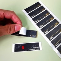 Stiker Pendingin Memori SSD NVMe M.2 PCIe dengan Grafena Alami untuk Elektronik Konsumen