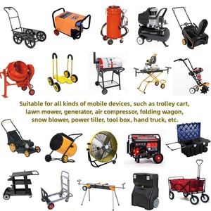 10 Zoll breites Voll gummi rad für Stromer zeuger, Hand-Truck-Rad, Farm-Trolley-Räder - Product Image 5