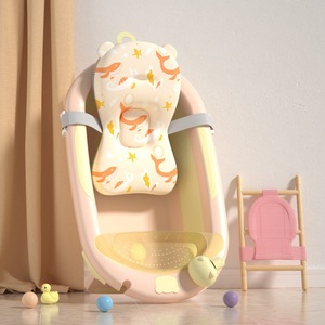<span class=keywords><strong>Baignoire</strong></span> pliable pour nouveau-né, <span class=keywords><strong>baignoire</strong></span> portable pliable en plastique pour bébé, <span class=keywords><strong>baignoire</strong></span> pliable <span class=keywords><strong>sur</strong></span> pieds - Product Image 2