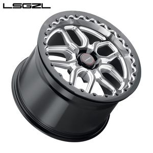 Cerchi Forgiati Beadlock Personalizzati LSGZL 15 17 18 19 20 Pollici Deep Dish 5x114.3 5x120 5x127 per Auto ATV&UTV Mercedes <span class=keywords><strong>Corvette</strong></span> BMW - Product Image 5