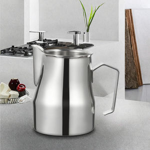 เหยือกสเตนเลสสตีลสำหรับบาริสต้า รุ่นทันสมัย ขนาด 350/600/900 มล. สำหรับทำกาแฟเอสเพรสโซ ลาเต้ นมร้อน อุปกรณ์ครัว ลดราคาพิเศษ - Product Image 3