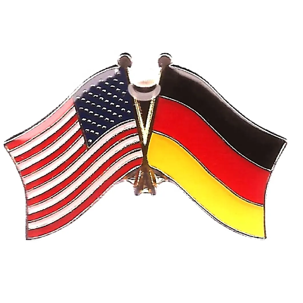 थोक धातु स्मारिका टोपी देशभक्ति अमेरिकी ध्वज लैपल पिन बैज पिन