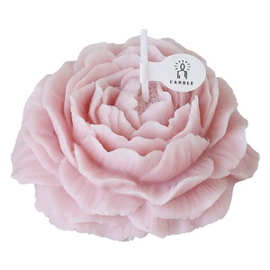 Bougie parfumée décorative faite à la main en forme de fleur bougie parfumée à la cire de soja bougie parfumée pour la célébration de <span class=keywords><strong>mariage</strong></span> - Product Image 1