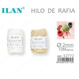 Filo di Rafia in Carta 2mm 10M Circa per Artigianato - Product Image 1