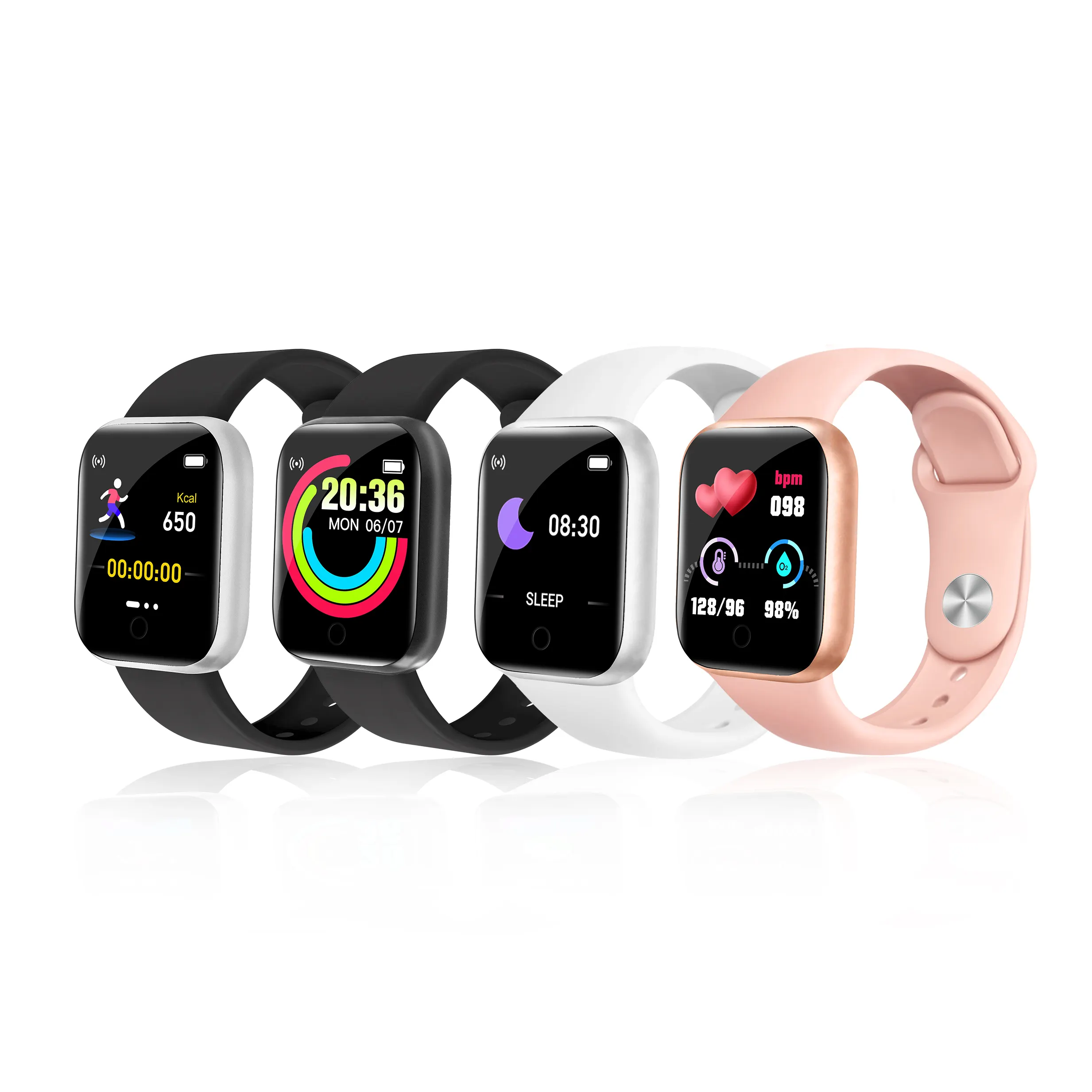 Mobile Latest Model Digital Smart Watch Best Bands Accessories Free Shipping Wholesale Blood Pressure Monitor Smart Watch