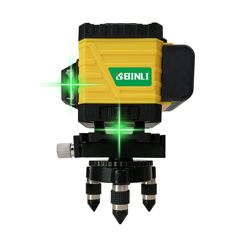 Hot Selling 12 Lines Green Beam 3D Auto Rotary 360 Self Leveling Laser Level For Building Measuring Tools