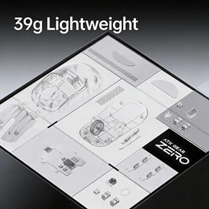 Mouse da Gaming Wireless Ultraleggero <span class=keywords><strong>ATK</strong></span> Blazing Sky ZERO con Doppio Sensore PAW3950Ultra 8K, Mouse Ergonomico Wireless, Mouse Foggy - Product Image 4