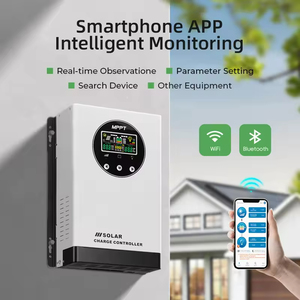 30A-120A Smart MPPT Solar laderegler <span class=keywords><strong>PWM</strong></span> LCD-Display 12V/24V/48V RS485 Solar Energy Systems - Product Image 6