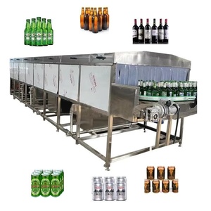 Pastorizzatore <span class=keywords><strong>a</strong></span> Tunnel <span class=keywords><strong>a</strong></span> Spruzzo Continuo, Macchina per Sterilizzazione, Raffreddamento e Essiccazione per Succhi di Frutta in Bottiglia e Bevande in Lattina - Product Image 5