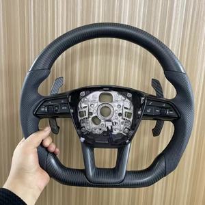 Bouton de démarrage/arrêt du <span class=keywords><strong>moteur</strong></span> et de sélection de mode de conduite de style Realsun R8 pour <span class=keywords><strong>volant</strong></span> <span class=keywords><strong>Audi</strong></span> <span class=keywords><strong>A3</strong></span> S3 A4 B9 S4 A5 S5 A6 S6 A7 A8 Q3 Q5 Q7 - Product Image 5