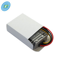 Coque en aluminium moyen intensifier le convertisseur de suralimentation 12v dc à 24v dc 3A 72W pour camion de voiture