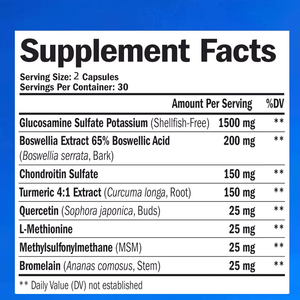 ODM/OEM bây giờ bổ sung hỗ trợ chung bổ sung nghệ MSM Glucosamine Chondroitin viên nang người đàn ông mạnh mẽ viên nang - Product Image 3
