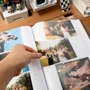 Copertina in lino 4x6 con cornice per finestra Design minimalista libro di memoria di famiglia regalo <span class=keywords><strong>Album</strong></span> fotografico di grande capacità con <span class=keywords><strong>foto</strong></span> <span class=keywords><strong>300</strong></span> - Product Image 6