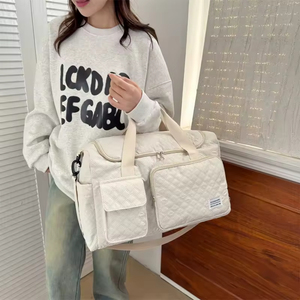 Nouveau sac de sport portable tendance, léger, en tissu Oxford, sac de voyage avec compartiment à chaussures et fermeture éclair - Product Image 5