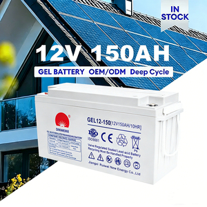 Batterie Gel à Décharge Profonde 12V 24V 150Ah 200Ah 250Ah Sans Entretien VRLA <span class=keywords><strong>Rechargeable</strong></span> pour Panneau Solaire, VR, Marine, Onduleur - Product Image 1
