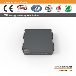 Sistema de Recuperación de Calor con Ventilación ERV/HRV de Diseño Industrial MIA CHINA de 5000m3/h, Montado en el Techo - Product Image 4