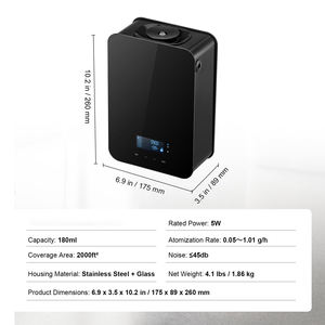 <span class=keywords><strong>Diffusore</strong></span> di Fragranze Elettrico Intelligente Controllato da App, Macchina per Aria Domestica con Capacità di 180mL, Tecnologia ad Aria Fredda Senza Acqua per <span class=keywords><strong>Oli</strong></span> <span class=keywords><strong>Essenziali</strong></span> - Product Image 2