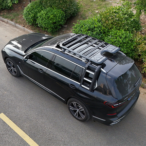 Panier de toit en alliage d'aluminium pour bagages, échelle latérale et boîte latérale pour <span class=keywords><strong>BMW</strong></span> X7 2019-2026 - Product Image 5