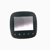 Clavier tactile ergonomique en silicone trempé véritable, facile à nettoyer, pour télécommande et animaux de compagnie