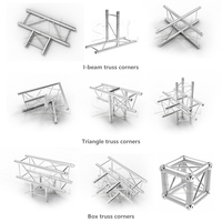 Guangzhou estructura aluminio móvil Dj Truss piezas conjunto al aire libre concierto exposición Bar cabina pantalla iluminación Dj Truss aluminio