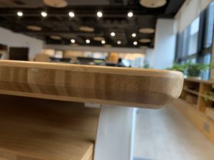 איכות גבוהה במבוק משטח עבודה מוצק bambus לוח מוצק גודל מותאם אישית עם ציפוי מבריק גבוה - Product Image 3