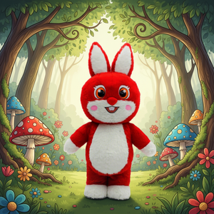 Disfraces <span class=keywords><strong>de</strong></span> Personajes <span class=keywords><strong>de</strong></span> Dibujos Animados, <span class=keywords><strong>Trajes</strong></span> Inflables <span class=keywords><strong>de</strong></span> Conejo para Adultos, Disfraces para Cosplay, Traje Inflable <span class=keywords><strong>de</strong></span> Conejo Rojo <span class=keywords><strong>de</strong></span> 2.2m - Product Image 1