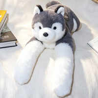 6 styles d'animaux en peluche lestés à bras longs, poupées en peluche douces, jouets en peluche personnalisés OEM ODM, peluches anti-stress, cadeau
