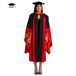Robe de doctorat de luxe américaine personnalisée Robe de fin d'études tenues universitaires pour l'Université de Stanford - Product Image 4