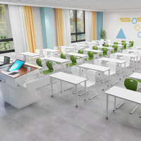 Chaises d'Étudiant Empilables Sans Accoudoirs de Haute Qualité pour l'École Primaire Mobilier Scolaire en Métal et Plastique pour la Formation