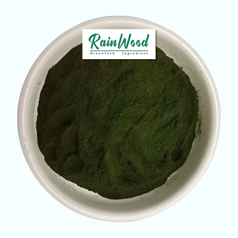 Rainwood bulk spirulina powder green algae powder spirulina chlorella tablets natural anti-fatigue organic spirulina powder