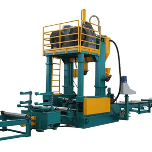 H Beam Assembly Welding Straightening Machine 3 in 1 Production Line For Steel Structure