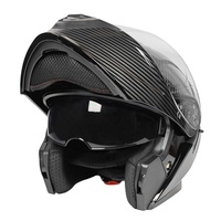 Casques de Moto Modulables ABS PC Unisexe les Plus Populaires pour Hommes, Casque Rabattable Anti-Choc pour Adultes, Usine de Motos