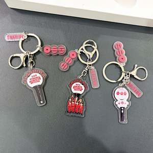Llaveros de acrílico personalizados con micrófono, luz, colgante para bolso, accesorios de <span class=keywords><strong>merchandising</strong></span> Kpop para celebridades - Product Image 2