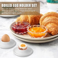 Plateau à œufs en céramique en gros, style nordique, fournitures de cuisine, support à œufs, plateau à œufs en porcelaine pour la maison