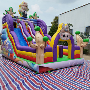 Toboganes Inflables de Alta Calidad, Castillo Inflable Comercial con Tobogán, Casa de Brinco <span class=keywords><strong>Super</strong></span> <span class=keywords><strong>Mario</strong></span>, Parque Infantil para Niños - Product Image 3