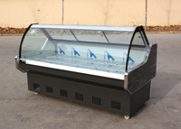 Réfrigérateur Commercial Présentoir à Viande Réfrigéré Vitrine Frigorifique Congélateur